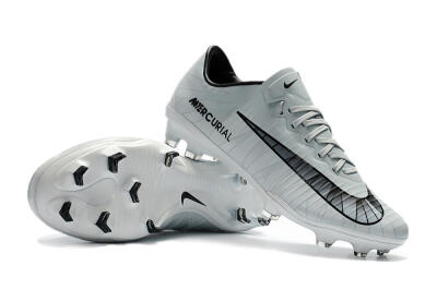 Nike Mercurial Vapor 11 FG Football Boots - White/Black/Blue