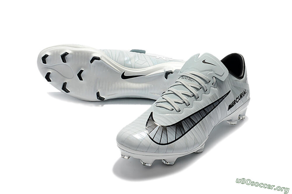 Nike Mercurial Vapor 11 FG Football Boots - White/Black/Blue 0