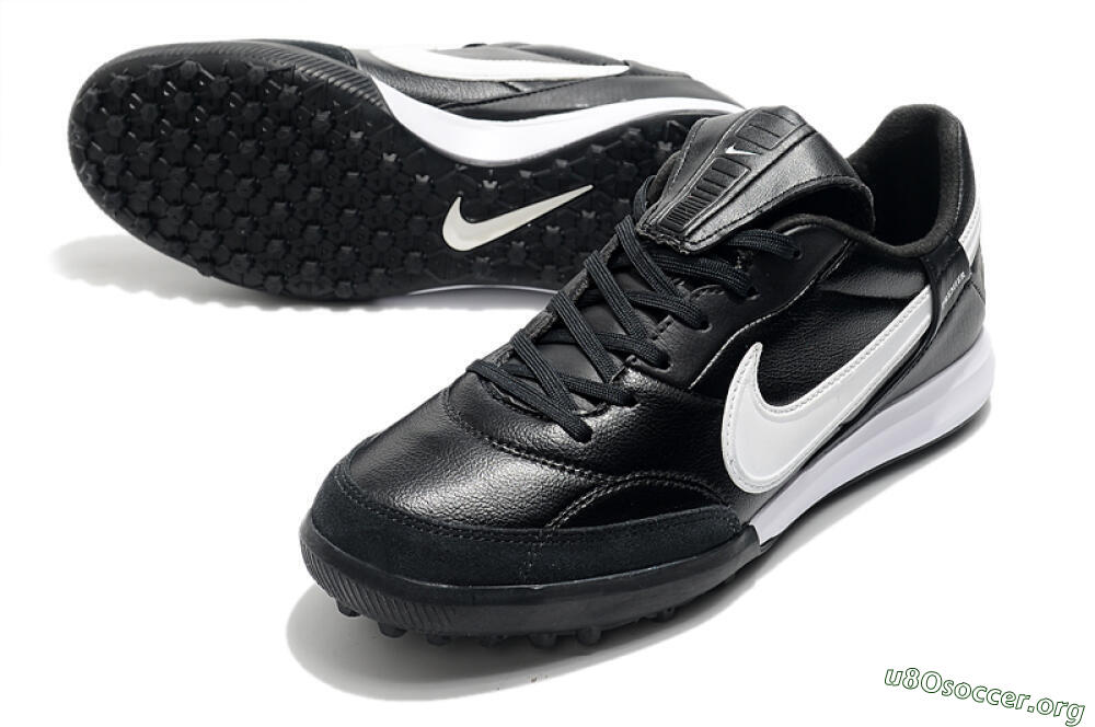 Nike The Premier 3 TF Football Shoes - Black/White 0