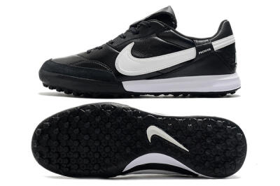 Nike The Premier 3 TF Football Shoes - Black/White