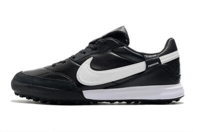 Nike The Premier 3 TF Football Shoes - Black/White