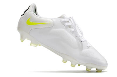 Nike Tiempo Legend 9 Elite FG Football Boots - White/Black