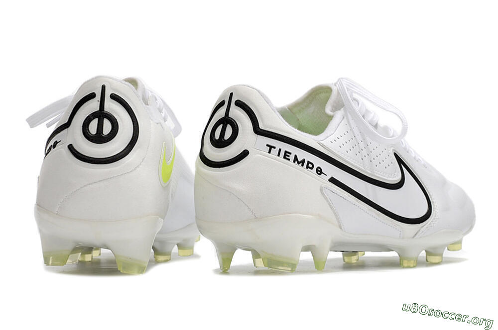 Nike Tiempo Legend 9 Elite FG Football Boots - White/Black 6