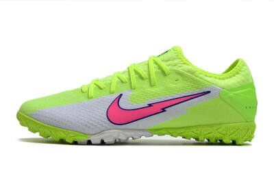 Nike Mercurial Vapor 13 Pro TF Football Shoes - Yellow/White/Pink