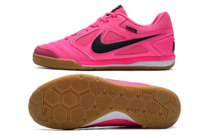 Supreme x Nike SB Gato IC Football Shoes - Pink/Black/White