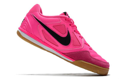 Supreme x Nike SB Gato IC Football Shoes - Pink/Black/White