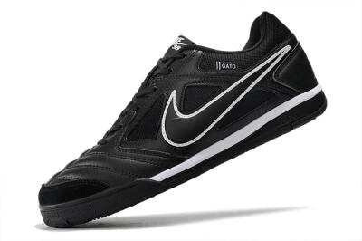Supreme x Nike SB Gato IC Football Shoes - Black/White