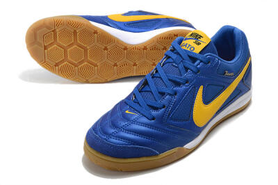 Supreme x Nike SB Gato IC Football Shoes - Blue/Yellow/White