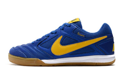 Supreme x Nike SB Gato IC Football Shoes - Blue/Yellow/White