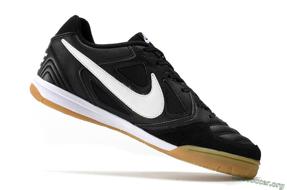 Supreme x Nike SB Gato IC Football Shoes - Black/White/Brown 4