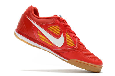 Supreme x Nike SB Gato IC Football Shoes - Red/White/Yellow