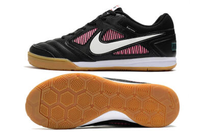 Supreme x Nike SB Gato IC Football Shoes - Black/White/Red
