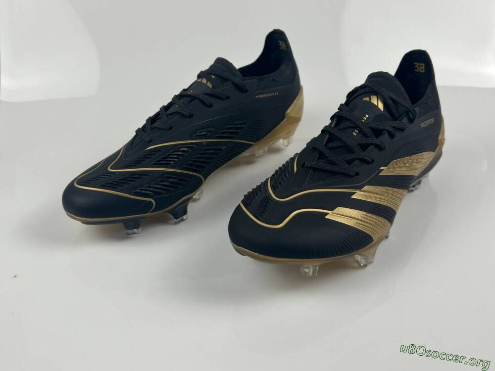 Adidas Predator Elite Accuracy FG Football Boots - Black/Gold