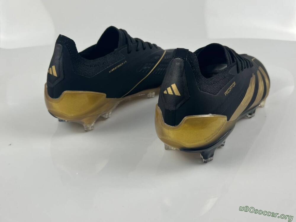 Adidas Predator Elite Accuracy FG Football Boots - Black/Gold