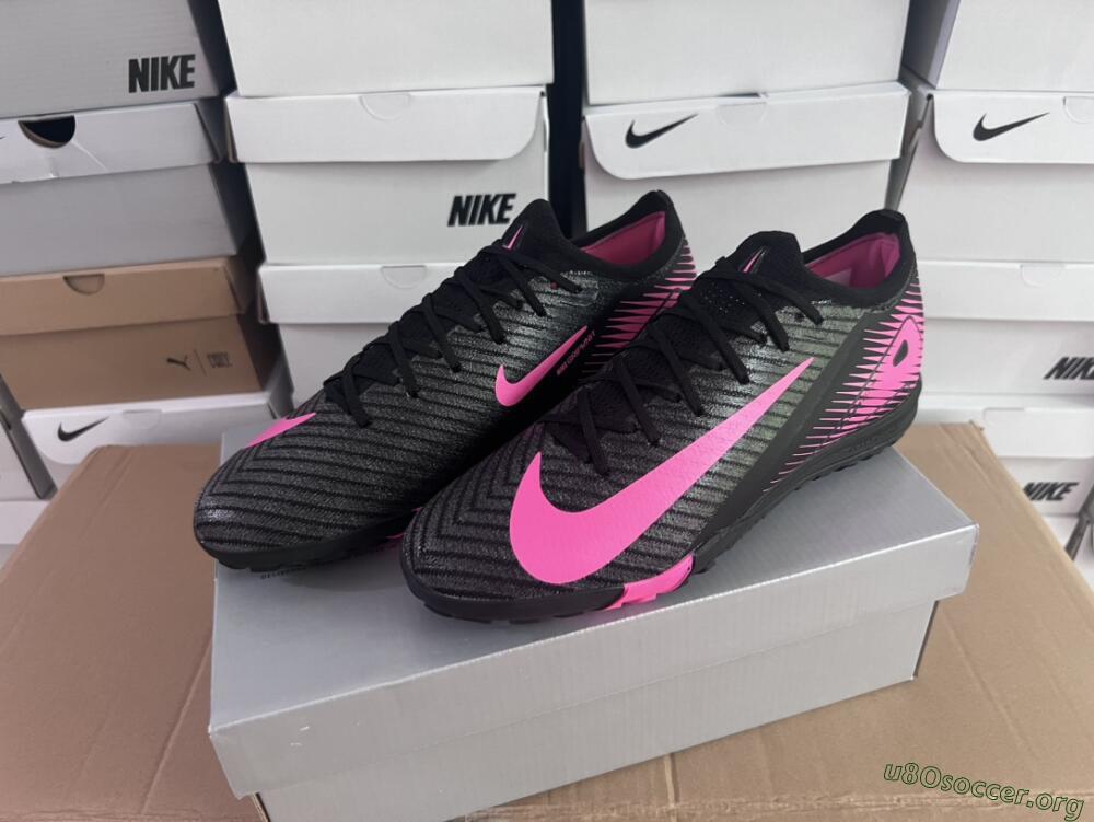Nike Air Zoom Mercurial Vapor 16 Elite TF Football Shoes - Black/Pink