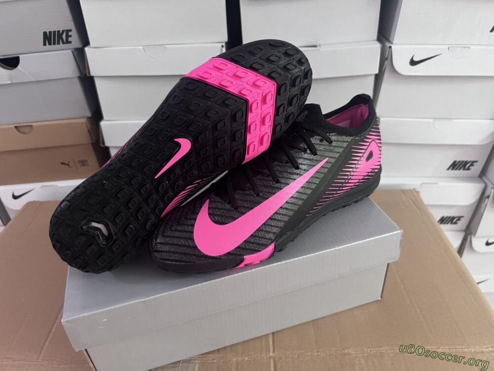Nike Air Zoom Mercurial Vapor 16 Elite TF Football Shoes - Black/Pink