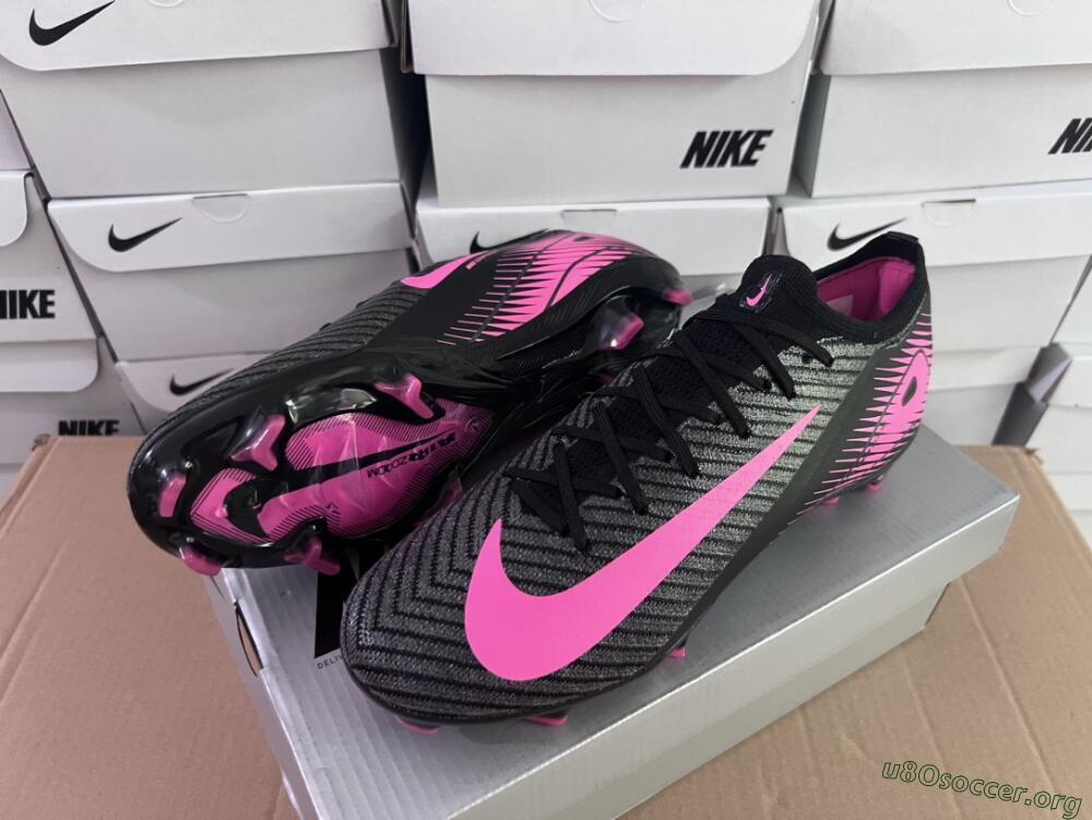 Nike Air Zoom Mercurial Vapor 16 Elite FG Football Boots - Black/Pink