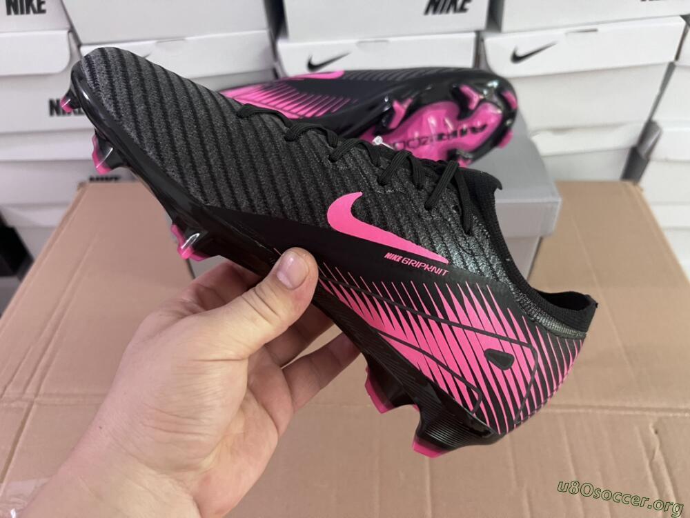 Nike Air Zoom Mercurial Vapor 16 Elite FG Football Boots - Black/Pink