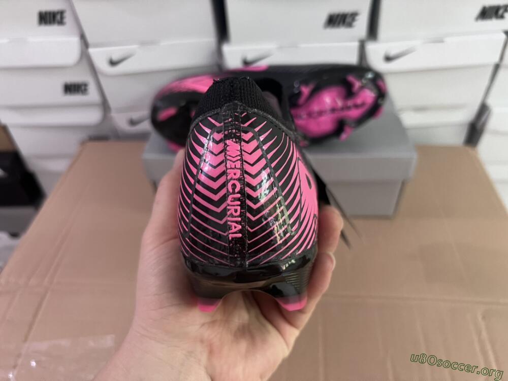 Nike Air Zoom Mercurial Vapor 16 Elite FG Football Boots - Black/Pink