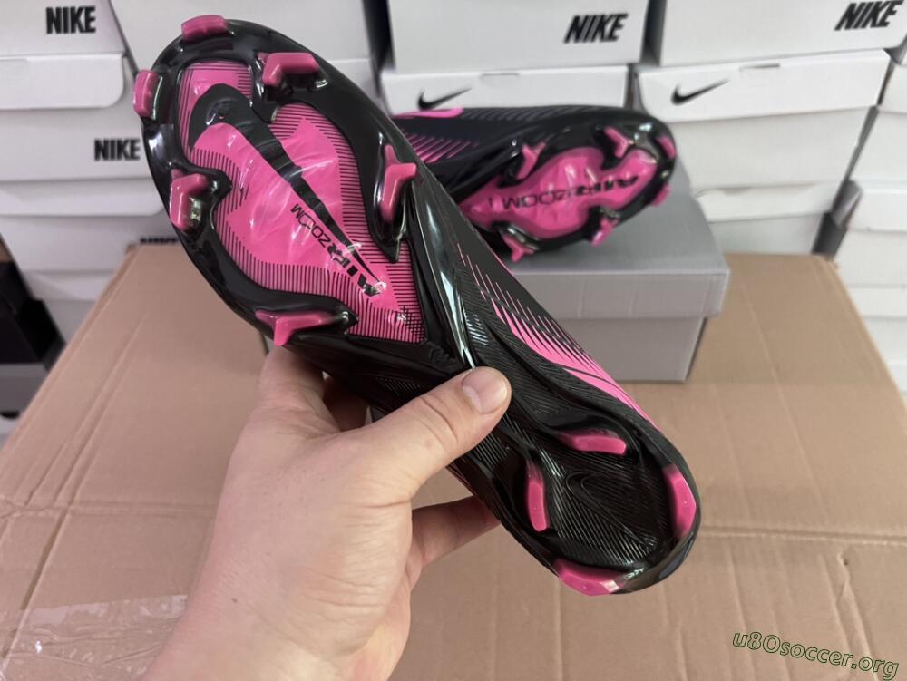 Nike Air Zoom Mercurial Vapor 16 Elite FG Football Boots - Black/Pink