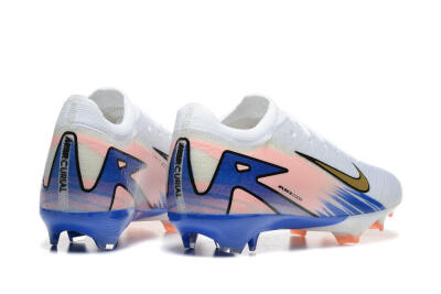 Nike Air Zoom Mercurial Vapor 16 Elite FG Football Boots - White/Gold/Pink/Blue
