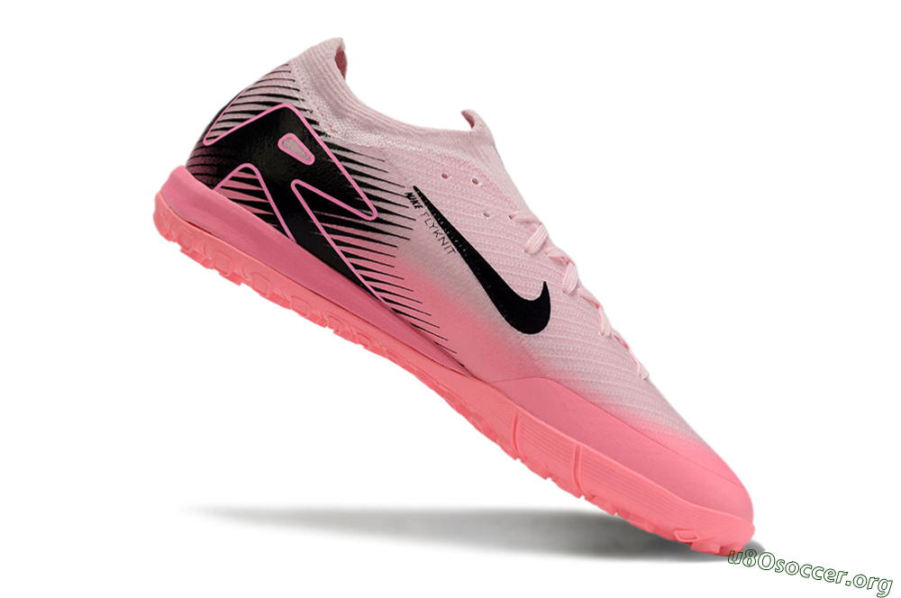 Nike Air Zoom Mercurial Vapor 16 Elite TF Football Shoes - Pink/White 4