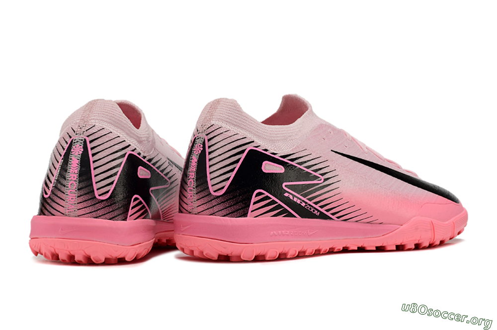 Nike Air Zoom Mercurial Vapor 16 Elite TF Football Shoes - Pink/White 6