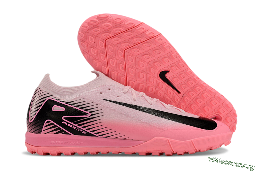 Nike Air Zoom Mercurial Vapor 16 Elite TF Football Shoes - Pink/White 2
