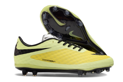 Nike Hypervenom Phantom FG Football Boots - Yellow/Black/Silver
