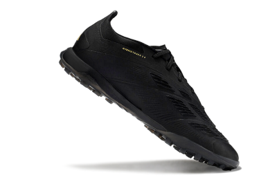 Adidas Predator 24 Elite TF Football Shoes - Black/Silver/Yellow
