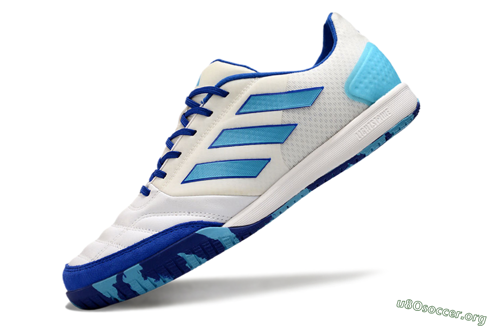Adidas Top Sala Competition IC Football Shoes - White/Blue/Beige 5