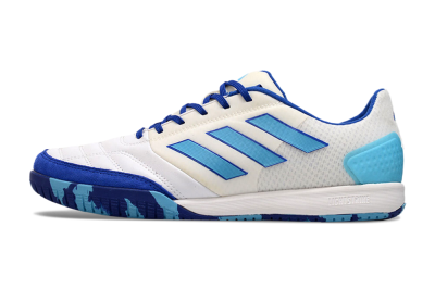 Adidas Top Sala Competition IC Football Shoes - White/Blue/Beige