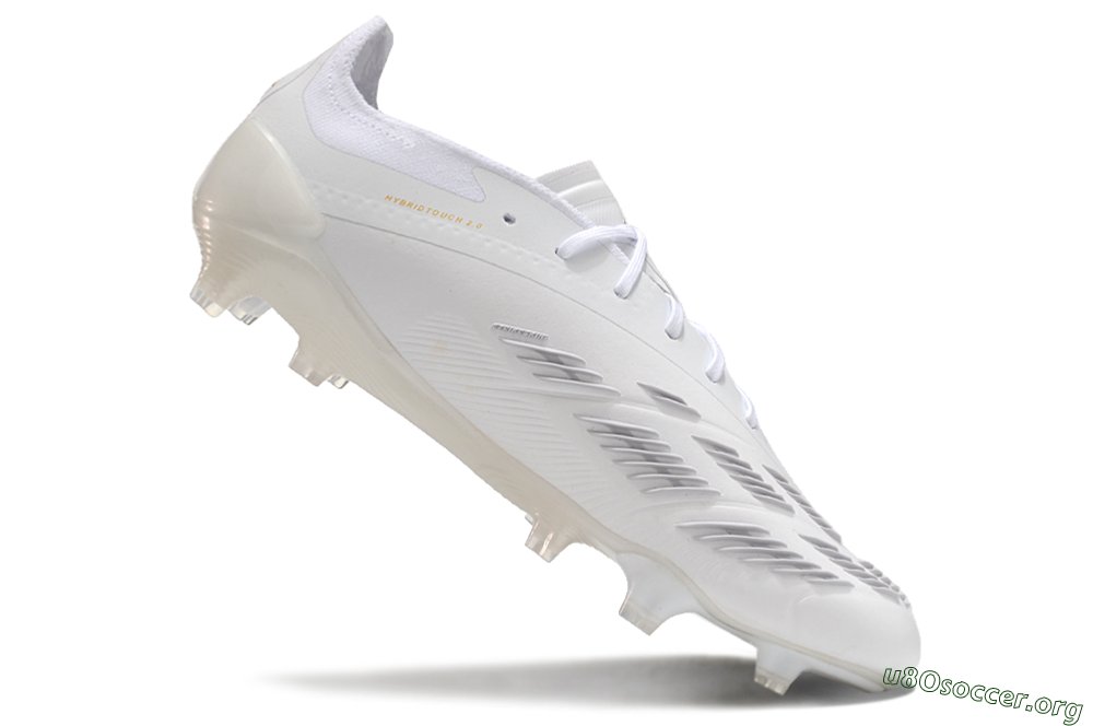 Adidas Predator Elite 24 FG Football Boots - Beige/White/Gold 4