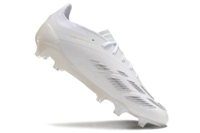 Adidas Predator Elite 24 FG Football Boots - Beige/White/Gold