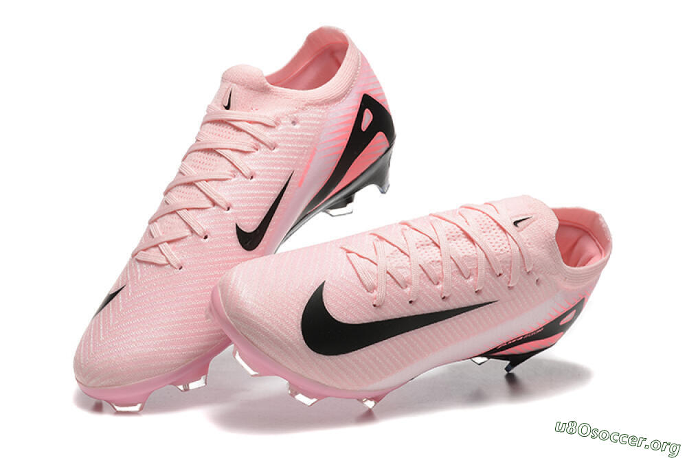 Nike Air Zoom Mercurial Vapor 16 Elite FG Football Boots - Pink/Black 5
