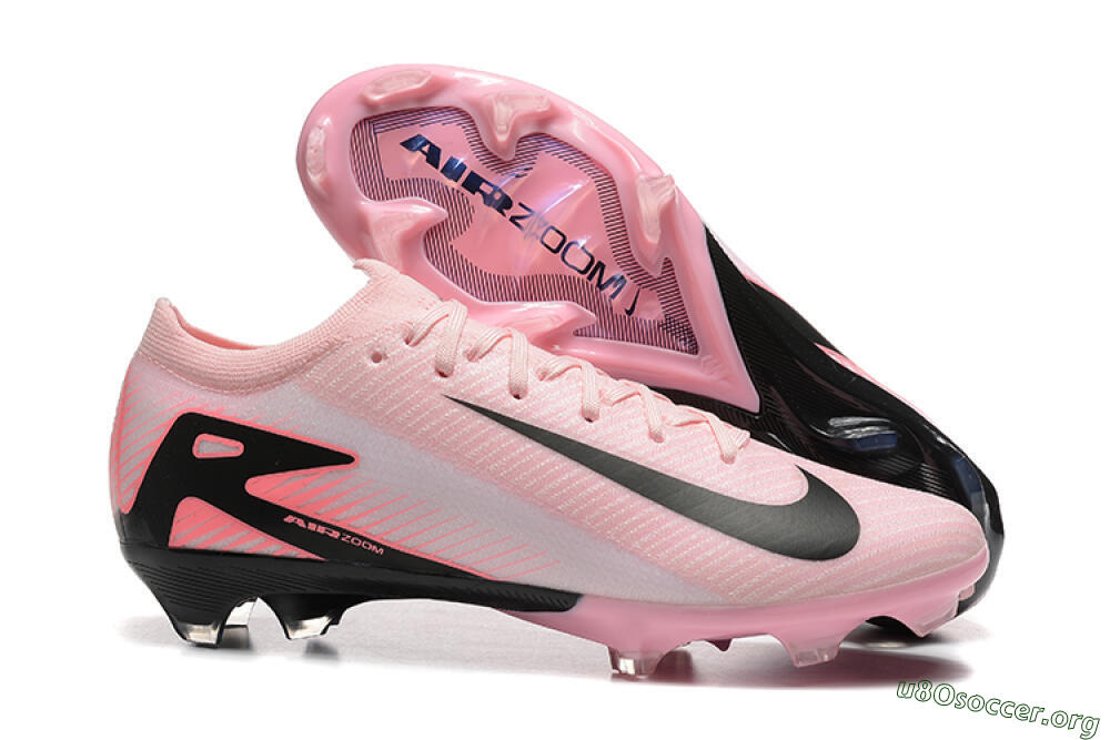 Nike Air Zoom Mercurial Vapor 16 Elite FG Football Boots - Pink/Black 2