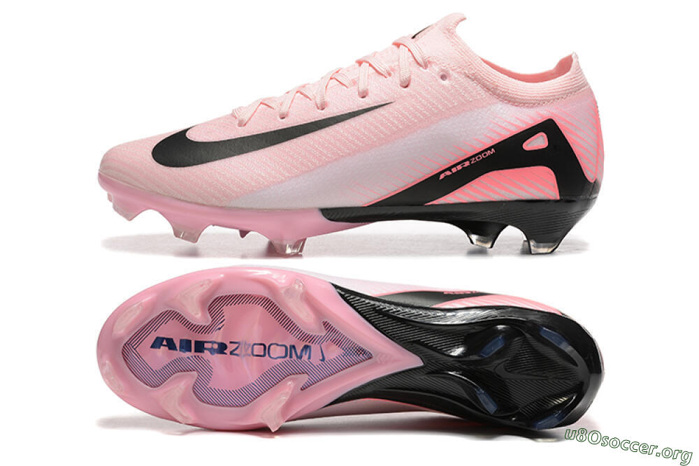 Nike Air Zoom Mercurial Vapor 16 Elite FG Football Boots - Pink/Black 1