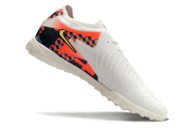 Nike Phantom GX 2 Elite TF Football Shoes - White/Yellow/Pink