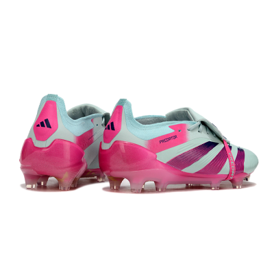 Adidas Predator Elite Foldover Tongue FG Football Boots - Blue/Purple/Pink