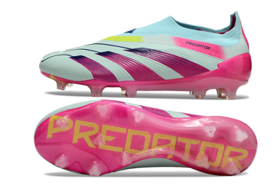 Adidas Predator Accuracy+ FG Football Boots - Blue/Purple/Pink