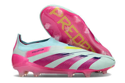 Adidas Predator Accuracy+ FG Football Boots - Blue/Purple/Pink