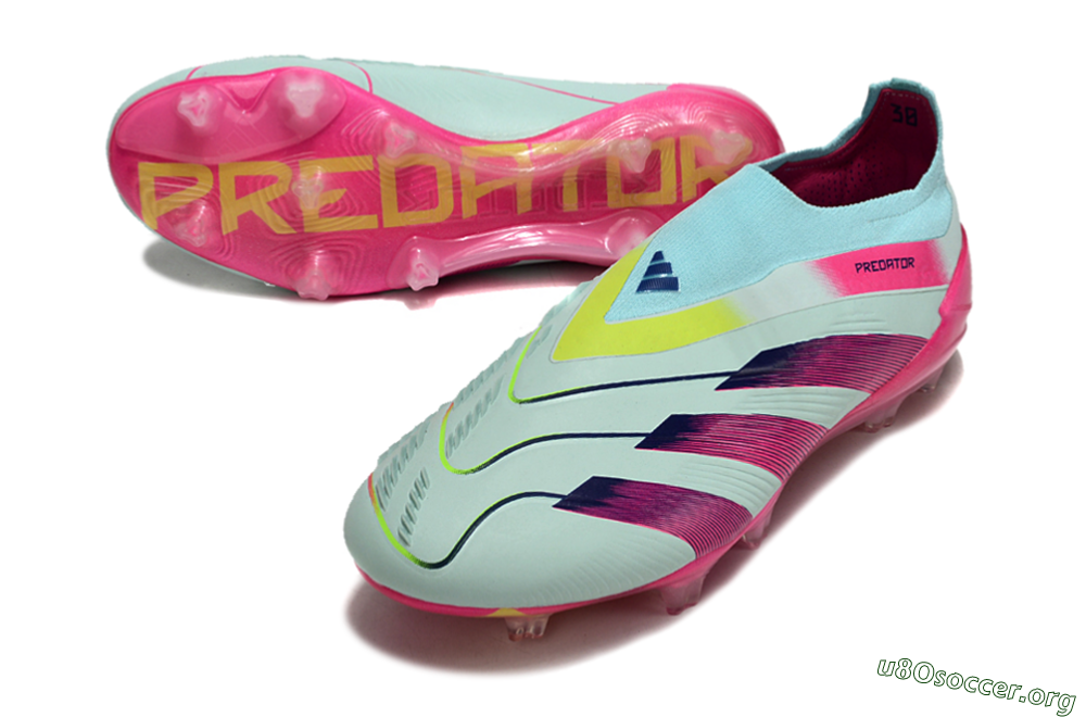 Adidas Predator Accuracy+ FG Football Boots - Blue/Purple/Pink 0