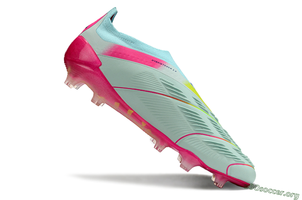 Adidas Predator Accuracy+ FG Football Boots - Blue/Purple/Pink 4