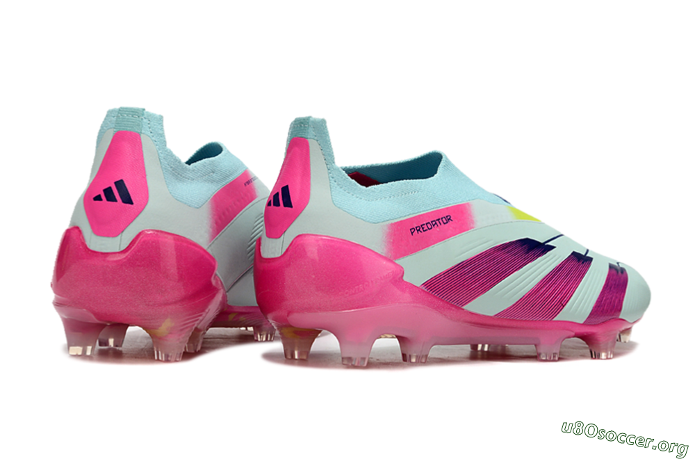 Adidas Predator Accuracy+ FG Football Boots - Blue/Purple/Pink 6