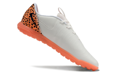 Nike Jr. Phantom GX 2 Academy TF Football Shoes - White/Black/Leopard