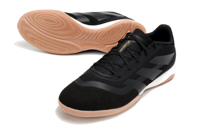 Adidas Predator Elite 24 IC Football Shoes - Black/White/Brown