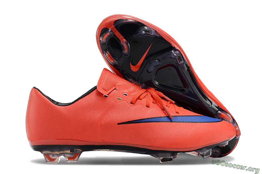 Nike Mercurial Vapor 10 FG Football Boots - Red/Blue/Black 2