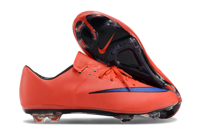 Nike Mercurial Vapor 10 FG Football Boots - Red/Blue/Black