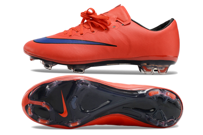 Nike Mercurial Vapor 10 FG Football Boots - Red/Blue/Black