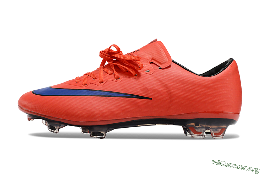Nike Mercurial Vapor 10 FG Football Boots - Red/Blue/Black 3